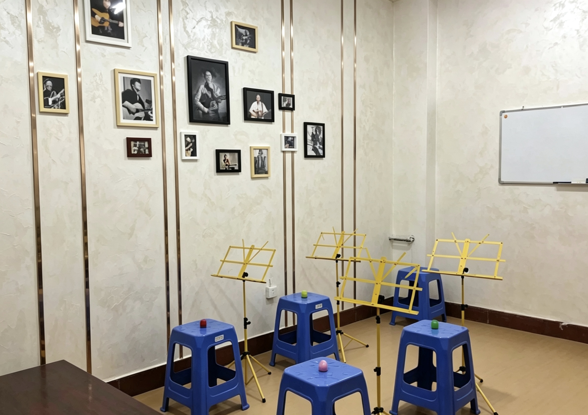 吉他教学教室实拍